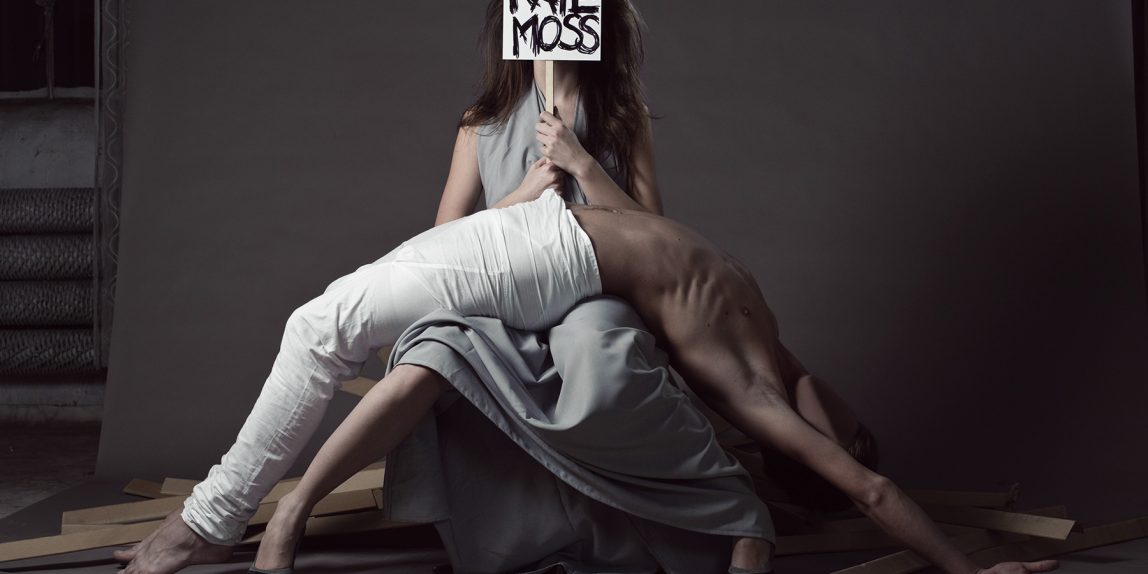 Sesja dla projektanta ubioru - Kate Moss