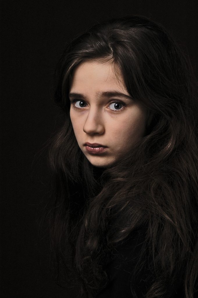 Portret młodej damy - sesja dla modelki