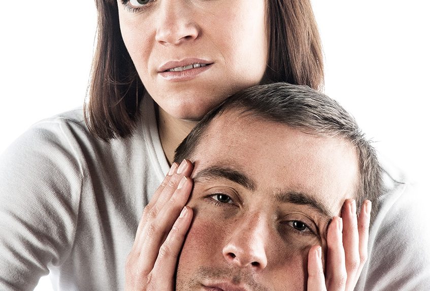 Portret pary - sesja dal par w studio