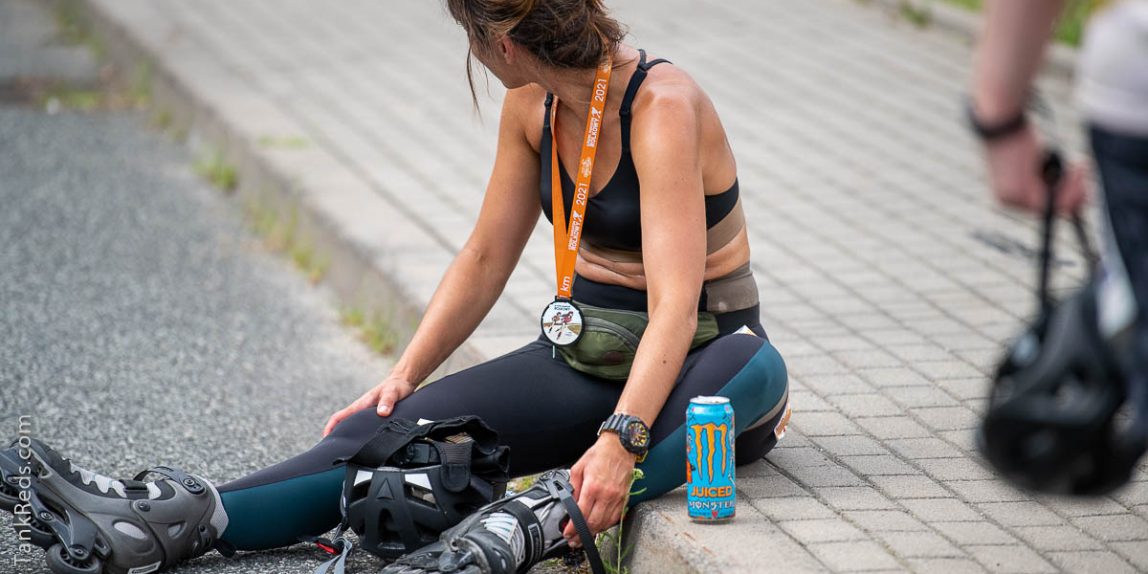 Maraton rolkowy - Łódź fotografia reportażowa