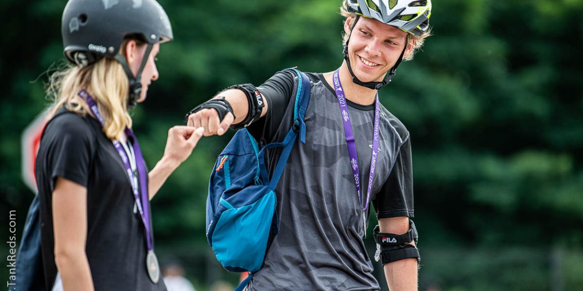 Maraton rolkowy - Łódź fotografia reportażowa