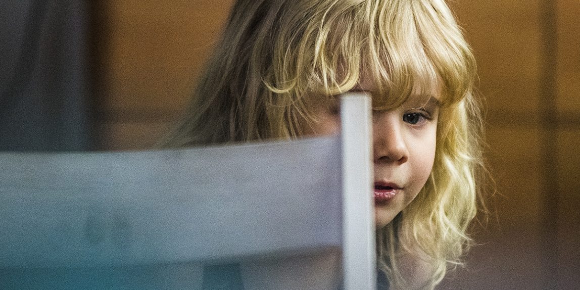 Portret dziecka - złapane